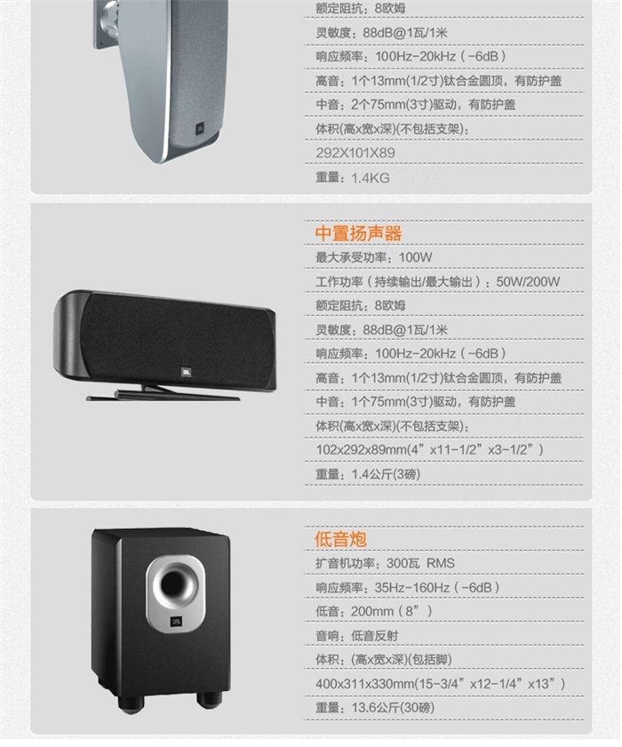 JBL SCS260.5套(图7)
